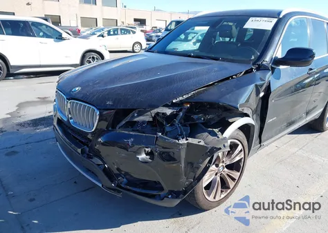 2012 BMW X3 xDrive35I z USA, uszkodzony, nr VIN 5UXWX7C54CL736026